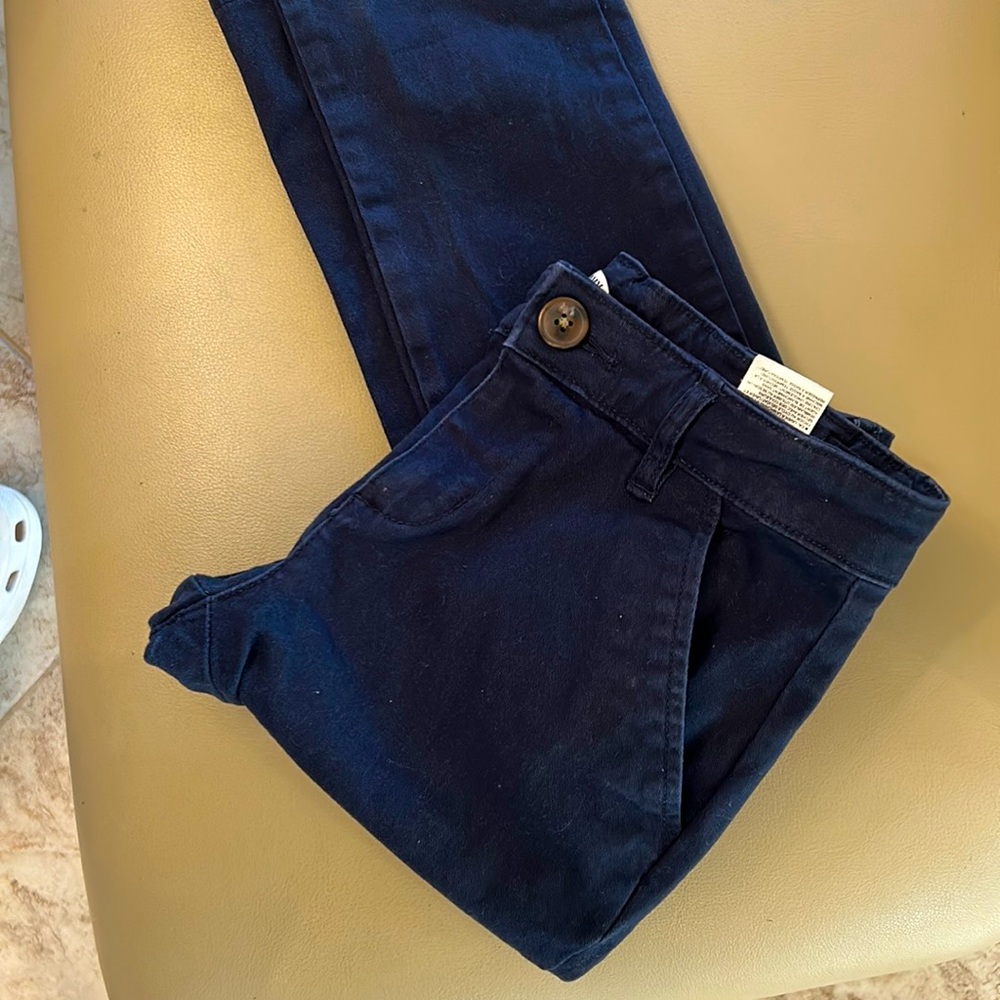 Polo flat front and Old Navy skinny